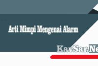 Arti Mimpi Alarm