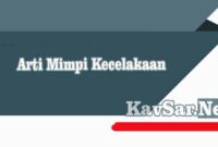 Arti Mimpi Kecelakaan