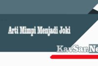 Arti Mimpi Menjadi Joki