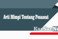 Arti Mimpi Tentang Pesawat