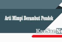 Arti Mimpi Berambut Pendek