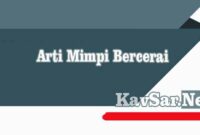 Arti Mimpi Bercerai