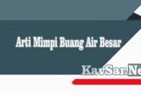 Arti Mimpi Buang Air Besar