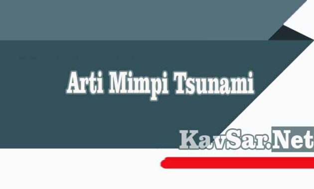 31 Mimpi tsunami togel