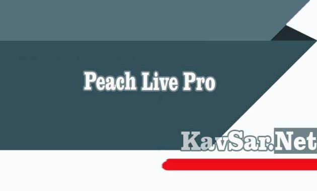 Peach Live Pro
