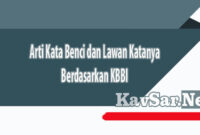 Arti Kata Benci dan Lawan Katanya Berdasarkan KBBI