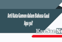 Arti Kata Gamon dalam Bahasa Gaul Apa ya