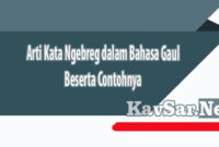Arti Kata Ngebreg dalam Bahasa Gaul Beserta Contohnya