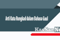 Arti Kata Rungkad dalam Bahasa Gaul