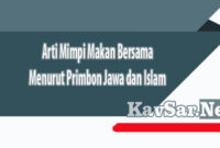 Arti Mimpi Makan Bersama Menurut Primbon Jawa dan Islam