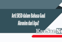 Arti SKSD dalam Bahasa Gaul Akronim dari Apa