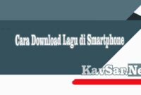 Cara Download Lagu di Smartphone