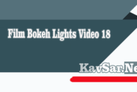 Film Bokeh Lights Video