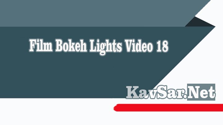 Film Bokeh Lights Video