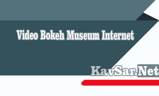 Video Bokeh Museum Internet