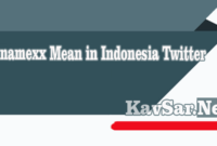 Xxnamexx Mean in Indonesia Twitter