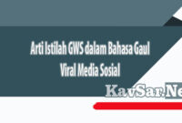 Arti Istilah GWS dalam Bahasa Gaul Viral Media Sosial