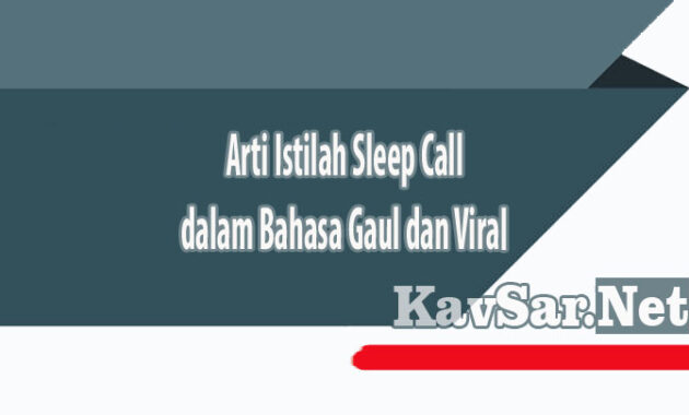 Arti Istilah Sleep Call dalam Bahasa Gaul dan Viral