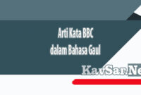 Arti Kata BBC dalam Bahasa Gaul Viral Media Sosial