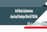 Arti Kata Culametan dan Asal Usulnya Viral di TikTok