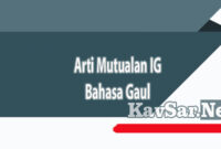 Arti Mutualan IG Bahasa Gaul