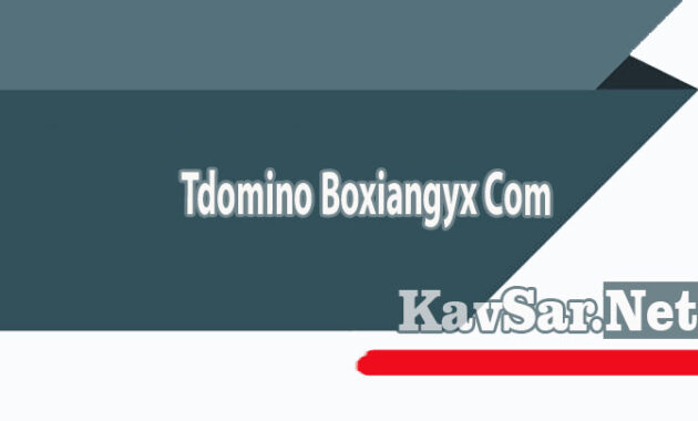 Tdomino Boxiangyx Com
