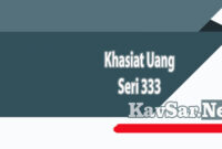 Khasiat Uang Seri 333