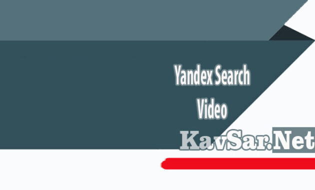Yandex Search Video