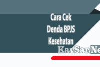 Cara Cek Denda BPJS Kesehatan