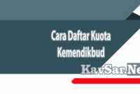 Cara Daftar Kuota Kemendikbud