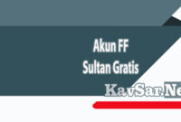 Akun FF Sultan Gratis