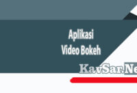 Aplikasi Video Bokeh