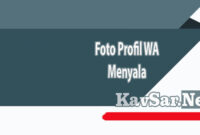 Foto Profil WA Menyala