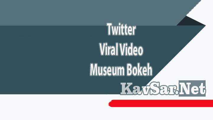 Twitter Viral Video Museum Bokeh