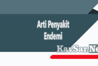 Arti Penyakit Endemi