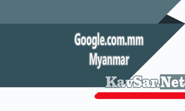 Google.com.mm Myanmar