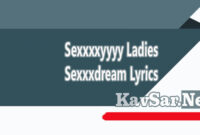 Sexxxxyyyy Ladies Sexxxdream Lyrics