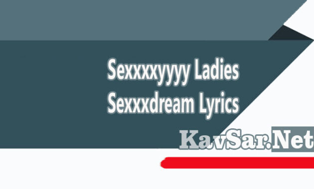 Sexxxxyyyy Ladies Sexxxdream Lyrics