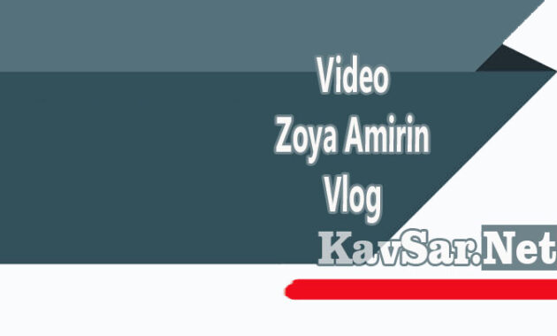 Video Zoya Amirin Vlog