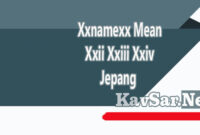 Xxnamexx Mean Xxii Xxiii Xxiv Jepang