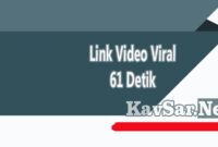 Link Video Viral 61 Detik