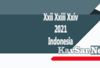 Xxii Xxiii Xxiv 2021 Indonesia