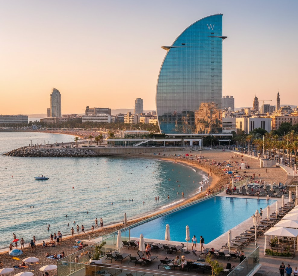 Hotels in Barcelona Near Beach